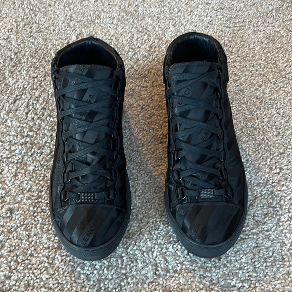 Black Balenciaga height top Sneakers